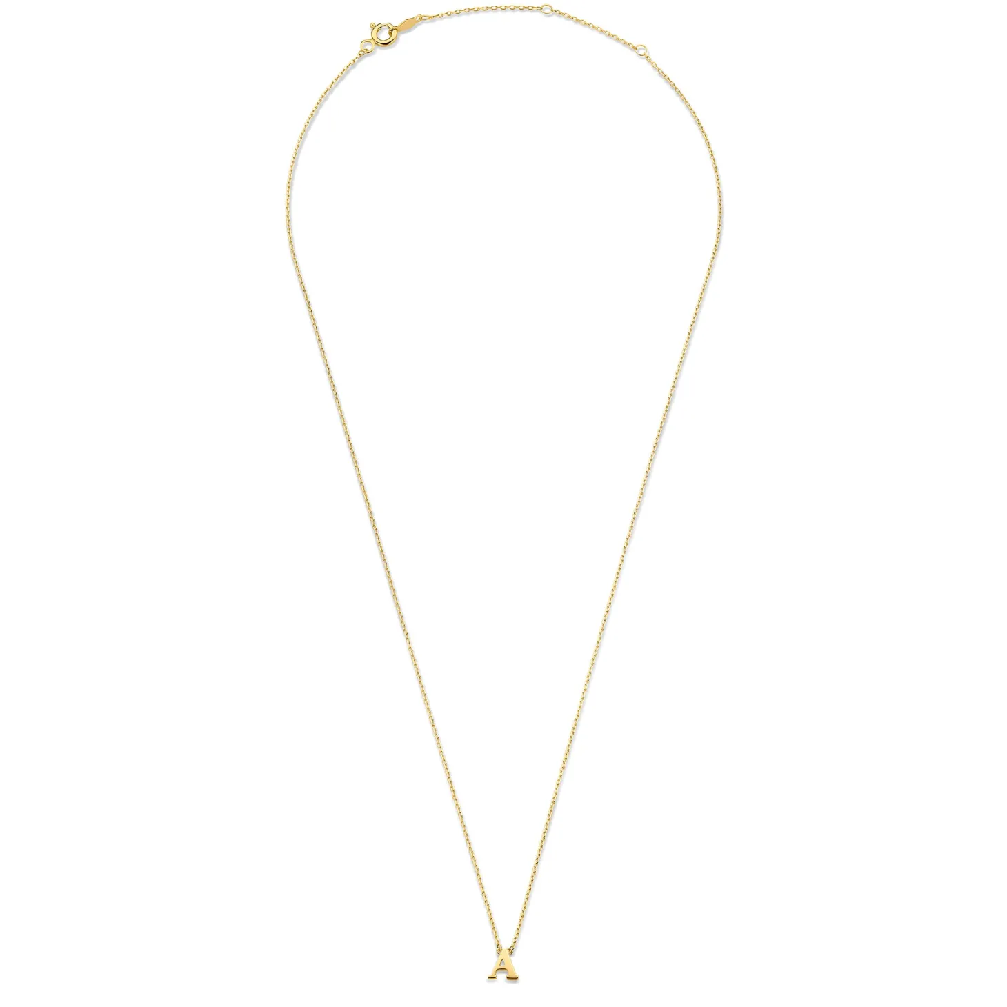 Isabel Bernard Le Marais Chloé 14 karaat gouden initial ketting met letter Discount