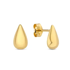 Isabel Bernard Monceau Séraphine 14 karaat gouden druppelvormige oorknoppen Flash Sale