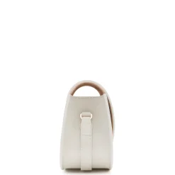 Isabel Bernard Montmartre Madelon crème leren crossbody tas van natuurleer Flash Sale