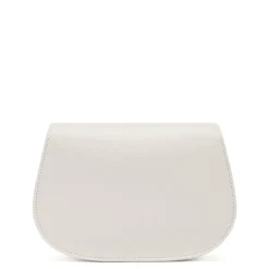 Isabel Bernard Montmartre Madelon crème leren crossbody tas van natuurleer Flash Sale