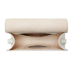 Isabel Bernard Montmartre Madelon crème leren crossbody tas van natuurleer Flash Sale