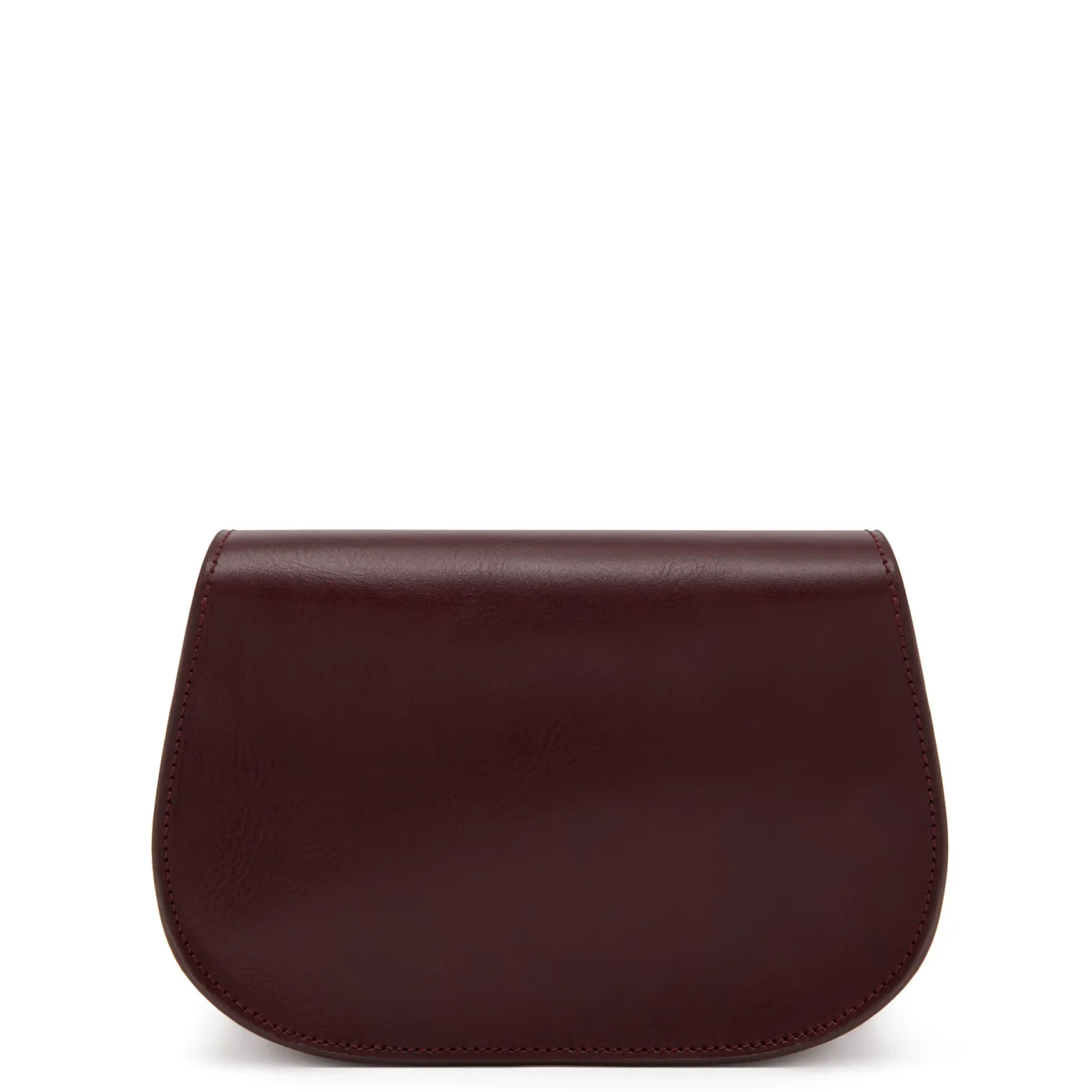 Isabel Bernard Montmartre Manon bordeaux rode leren crossbody tas van natuurleer Fashion
