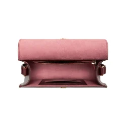 Isabel Bernard Montmartre Manon bordeaux rode leren crossbody tas van natuurleer Fashion