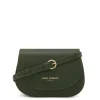 Isabel Bernard Montmartre Manon groene leren crossbody tas van natuurleer Best Sale