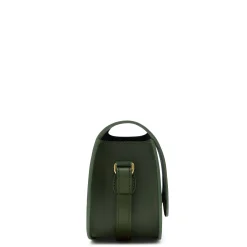 Isabel Bernard Montmartre Manon groene leren crossbody tas van natuurleer Best Sale