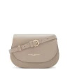 Isabel Bernard Montmartre Manon taupe leren crossbody tas van natuurleer Online