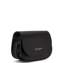 Isabel Bernard Montmartre Manon zwarte leren crossbody tas van natuurleer Store