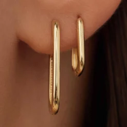 Isabel Bernard Rivoli Aimée 14 karaat gouden creolen Store