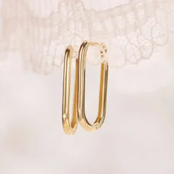 Isabel Bernard Rivoli Aimée 14 karaat gouden creolen Store