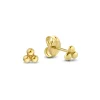 Isabel Bernard Rivoli Claire 14 karaat gouden oorknoppen Cheap