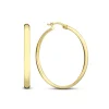 Isabel Bernard Rivoli Estrella 14 karaat gouden creolen (30 mm) Sale