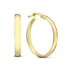 Isabel Bernard Rivoli Estrella 14 karaat gouden creolen (20 mm) Cheap