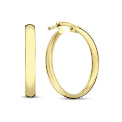 Isabel Bernard Rivoli Estrella 14 karaat gouden creolen (20 mm) Cheap