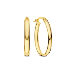 Isabel Bernard Rivoli Flori 14 karaat gouden creolen (22 mm) Sale
