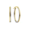 Isabel Bernard Rivoli Flori 14 karaat gouden creolen (22 mm) Flash Sale