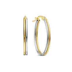 Isabel Bernard Rivoli Flori 14 karaat gouden creolen (22 mm) Flash Sale