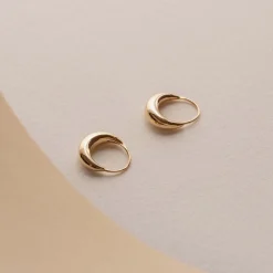 Isabel Bernard Rivoli Maryn 14 karaat gouden creolen Cheap