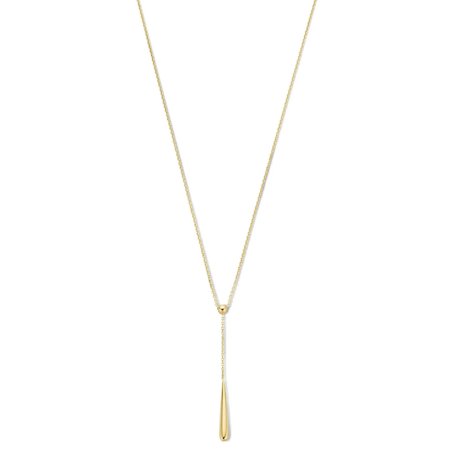 Isabel Bernard Rivoli Maryn 14 karaat gouden collier met staafje Clearance