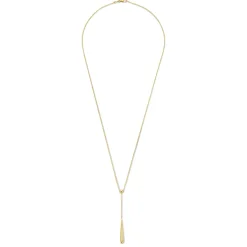 Isabel Bernard Rivoli Maryn 14 karaat gouden collier met staafje Clearance