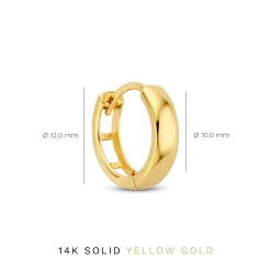 Isabel Bernard Rivoli Morgane 14 karaat gouden creolen Shop