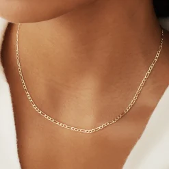 Isabel Bernard Rivoli Nina 14 karaat gouden collier met koningsschakel Online