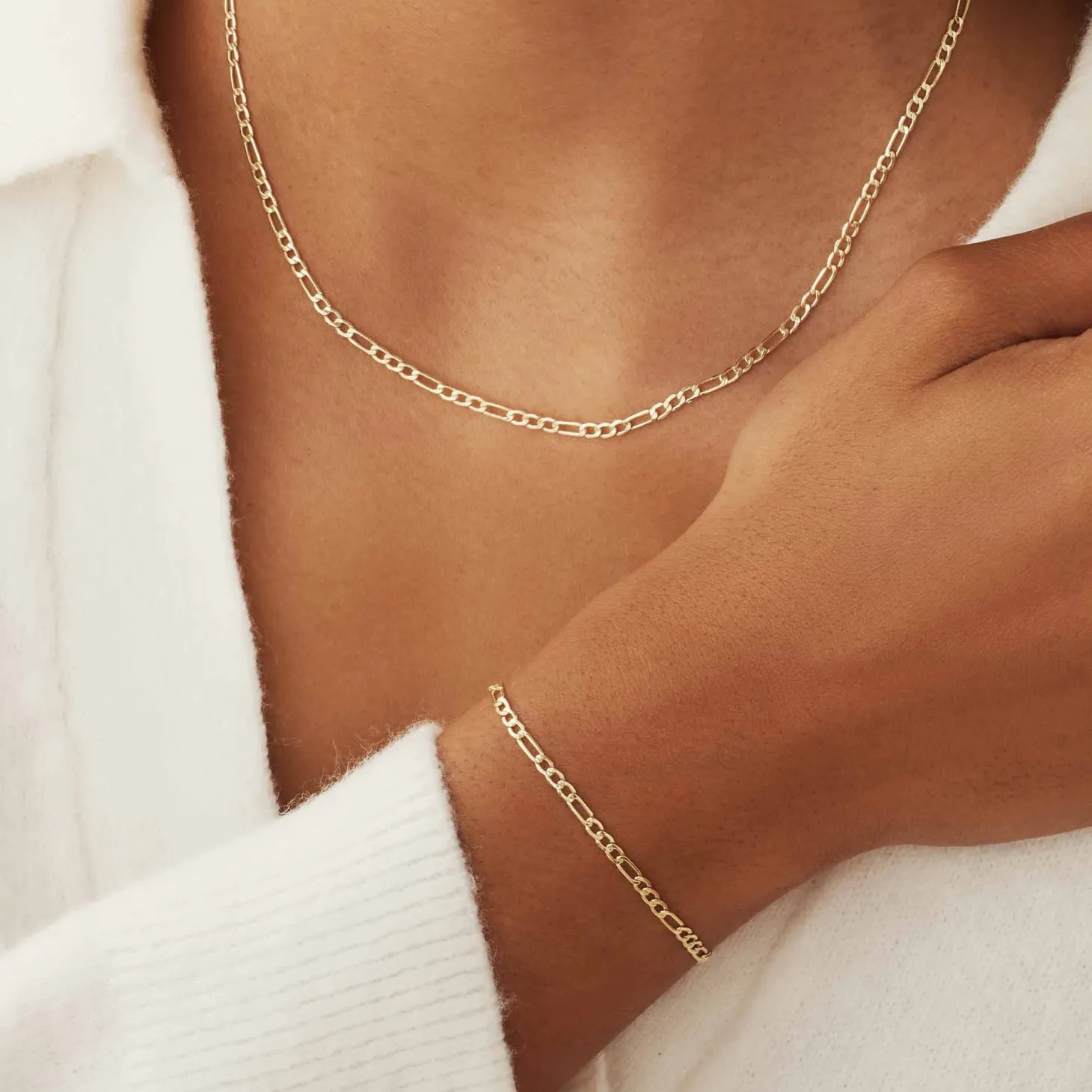 Isabel Bernard Rivoli Nina 14 karaat gouden collier met koningsschakel Online