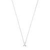 Isabel Bernard Saint Germain Chloé 14 karaat witgouden initial collier met letter Online