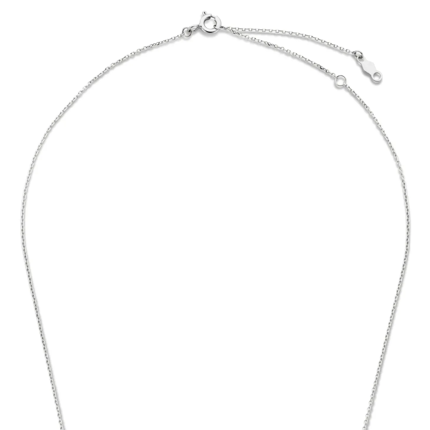 Isabel Bernard Saint Germain Nicole 14 karaat witgouden collier New