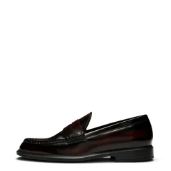 Isabel Bernard Vendôme Blandine bordeaux loafers van spazzolato leer Cheap
