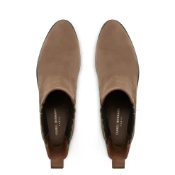Isabel Bernard Vendôme Chey taupe suède chelsea boots Best Sale