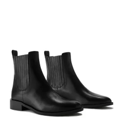 Isabel Bernard Vendôme Chey zwarte leren chelsea boots van kalfsleer Fashion