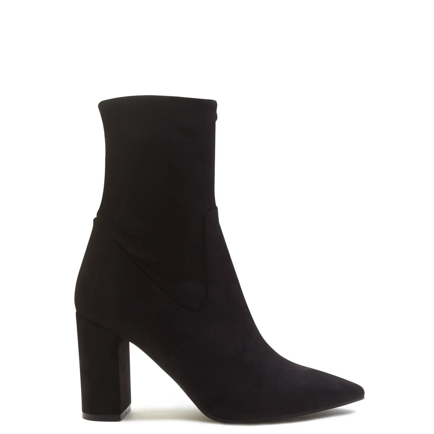Isabel Bernard Vendôme Fem zwarte nylonstretch suède heels Clearance