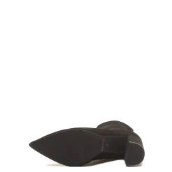 Isabel Bernard Vendôme Fem zwarte nylonstretch suède heels Clearance