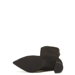 Isabel Bernard Vendôme Fem zwarte nylonstretch suède heels Best