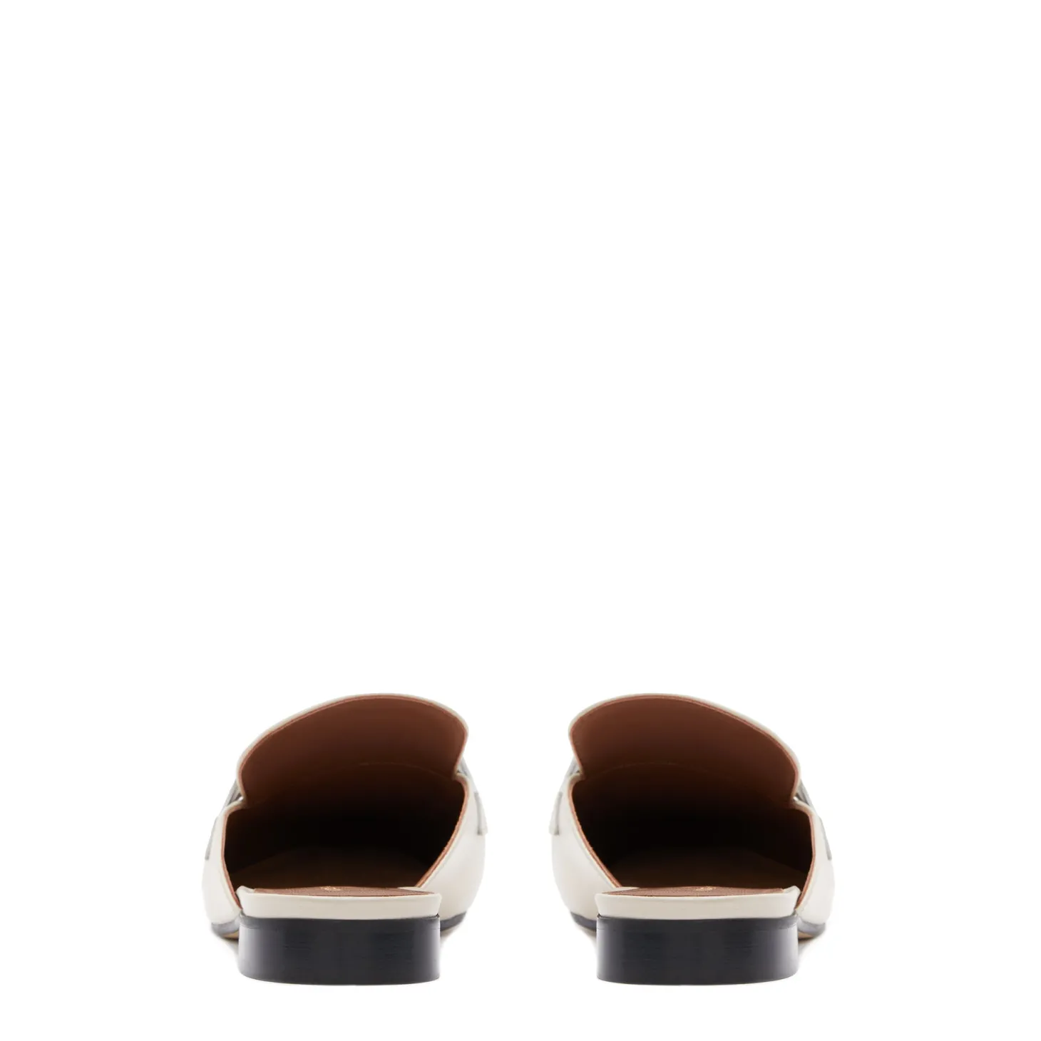 Isabel Bernard Vendôme Fleur crème leren slipper loafers van kalfsleer Cheap
