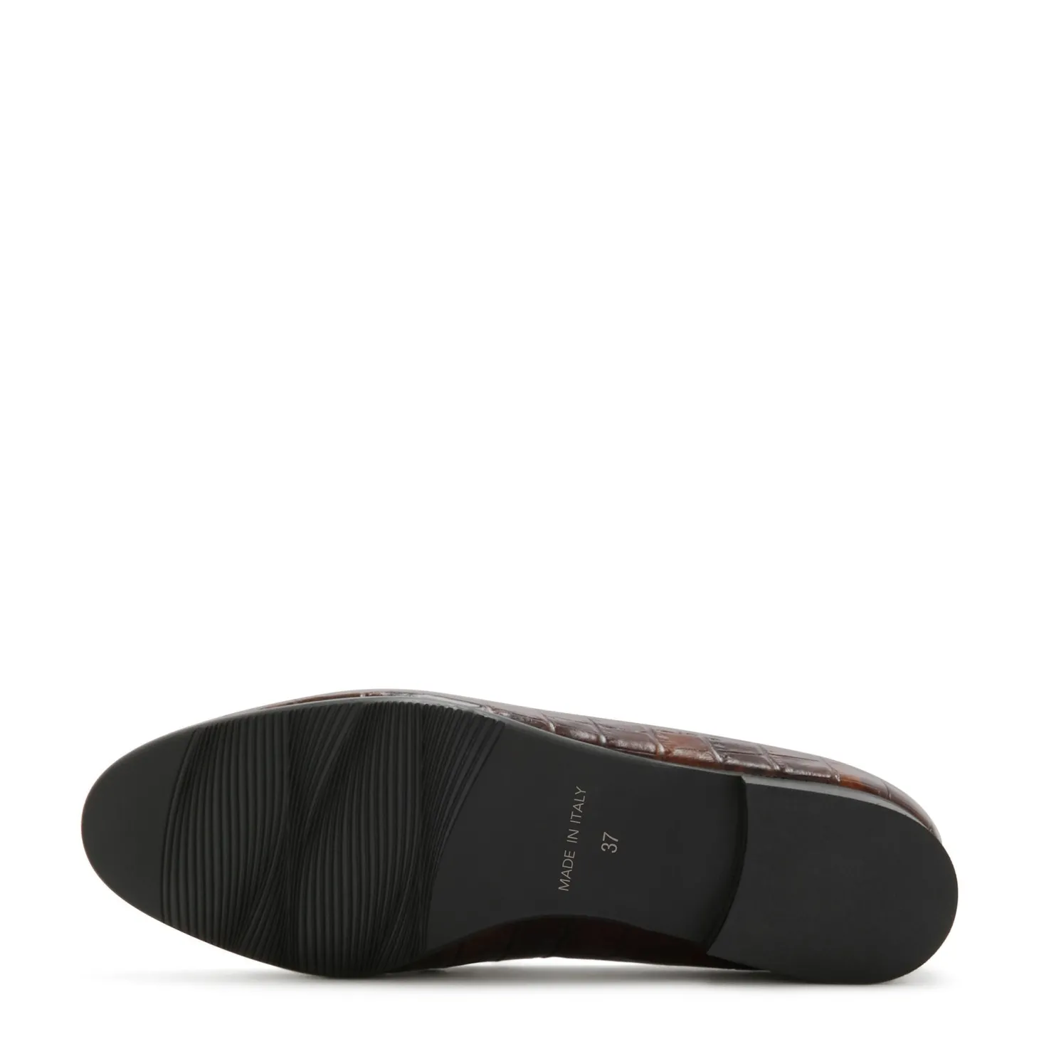 Isabel Bernard Vendôme Fleur croco bruine leren loafers van kalfsleer Cheap