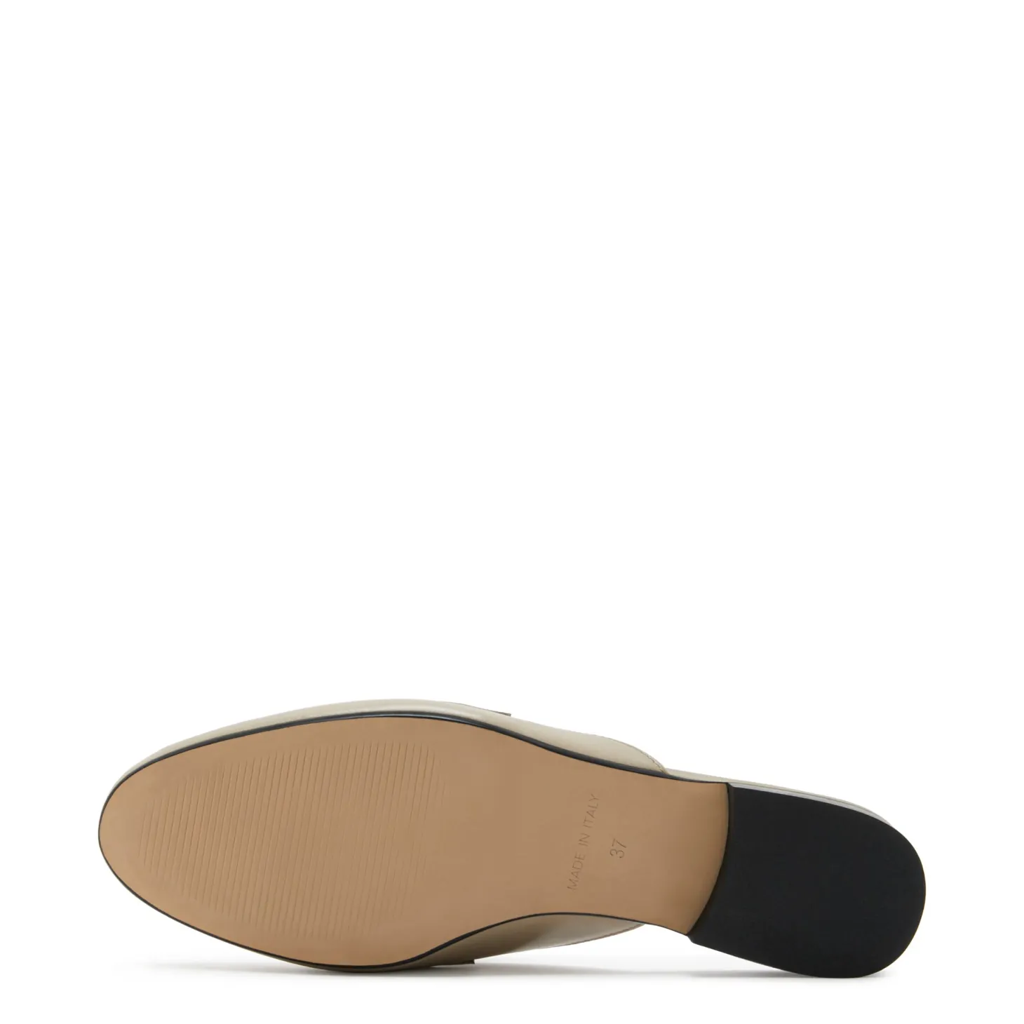 Isabel Bernard Vendôme Fleur taupe leren slipper loafers van kalfsleer Discount