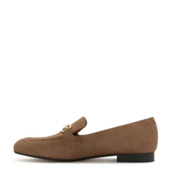 Isabel Bernard Vendôme Fleur taupe suède loafers Fashion