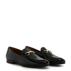 Isabel Bernard Vendôme Fleur zwarte lakleren loafers van kalfsleer Discount