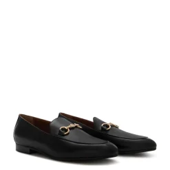 Isabel Bernard Vendôme Fleur zwarte leren loafers van kalfsleer Online