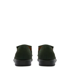 Isabel Bernard Vendôme Lave donkergroene suède loafers Best Sale