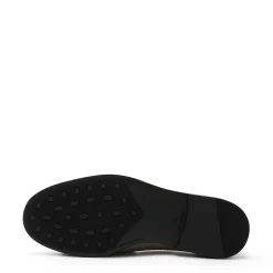 Isabel Bernard Vendôme Lave taupe leren loafers van kalfsleer New
