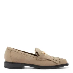 Isabel Bernard Vendôme Lave taupe suède loafers Store