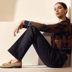 Isabel Bernard Vendôme Lave taupe suède loafers Store