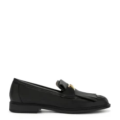 Isabel Bernard Vendôme Lave zwarte leren loafers van kalfsleer Discount