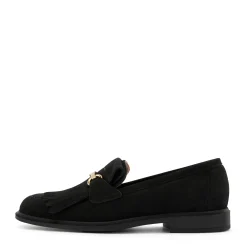 Isabel Bernard Vendôme Lave zwarte suède loafers Discount