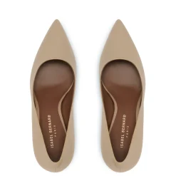 Isabel Bernard Vendôme Lianne beige leren pumps van kalfsleer Outlet