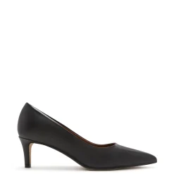 Isabel Bernard Vendôme Loraine zwarte leren pumps van kalfsleer New