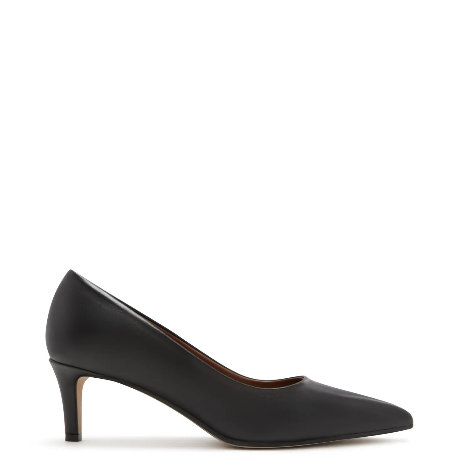 Isabel Bernard Vendôme Loraine zwarte leren pumps van kalfsleer New