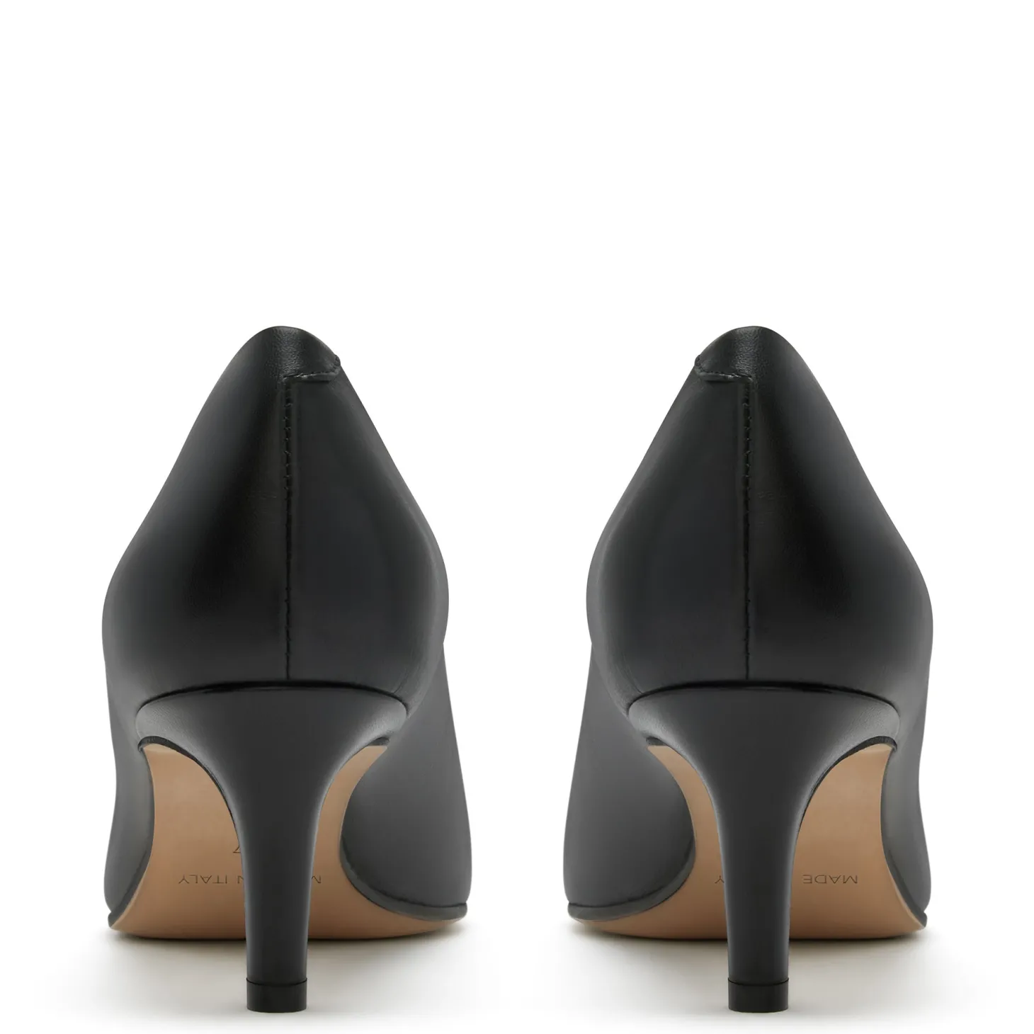 Isabel Bernard Vendôme Loraine zwarte leren pumps van kalfsleer New